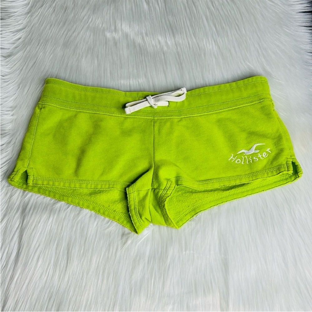Hollister Green Knit Booty Shorts